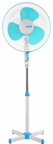 Вентилятор 3 в 1, напольный/настольный/настенный, 3 режима, CENTEK CT-5020 Blue, d=43 см, 40 Вт, синий