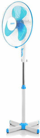 Вентилятор 3 в 1, напольный/настольный/настенный, 3 режима, CENTEK CT-5020 Blue, d=43 см, 40 Вт, синий