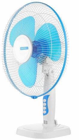 Вентилятор 3 в 1, напольный/настольный/настенный, 3 режима, CENTEK CT-5020 Blue, d=43 см, 40 Вт, синий