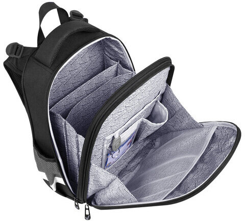 Ранец BRAUBERG PREMIUM, 2 отделения, с брелком, "Fast car", 38х29х16 см, 270600