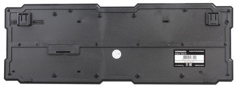 Клавиатура беспроводная SONNEN KB-5156, USB, 104 клавиши, 2,4 Ghz, черная, 512654