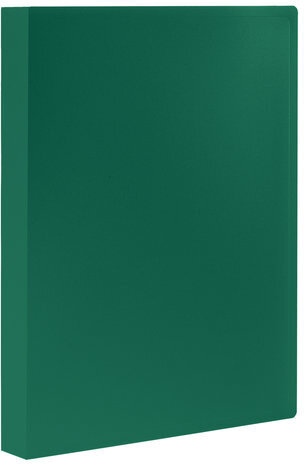 Папка 100 вкладышей STAFF, зеленая, 0,7 мм, 225715