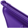 Папка на молнии с ручками ПИФАГОР, А4, пластик, молния сверху, однотонная фиолетовая, 228237