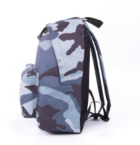 Рюкзак BRAUBERG, универсальный, сити-формат, Серый камуфляж, 20 литров, 41х32х14 см, 228857