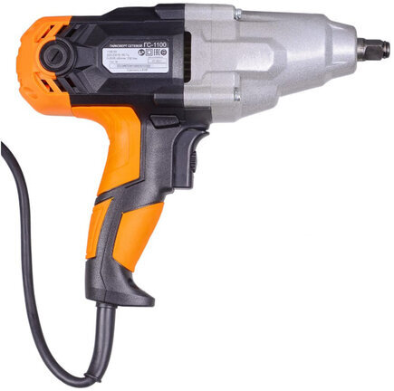 Гайковёрт электрический СЕТЕВОЙ, 1100 Вт, 2500 об/мин, 350 Нм, ВИХРЬ ГС-1100 72/24/1