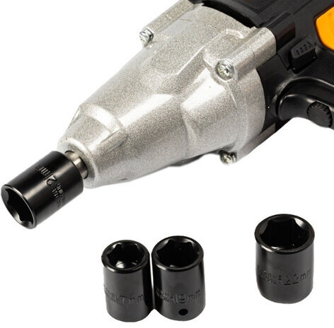 Гайковёрт электрический СЕТЕВОЙ, 1100 Вт, 2500 об/мин, 350 Нм, ВИХРЬ ГС-1100 72/24/1