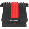 Массажер для спины/мостик для растяжки PREMIUM, 3 уровня нагрузки, красная вставка, DASWERK, 680034