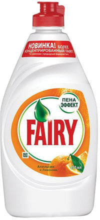 Средство для мытья посуды, 450 мл, FAIRY (Фейри) "Апельсин и лимонник"