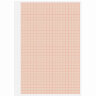 Бумага масштабно-координатная (миллиметровая), скоба, А4, оранжевая, 16 листов, 65 г/м2, STAFF, 113488