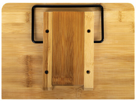 Подставка для книг и планшетов бамбуковая BRAUBERG, 28х20 см, регулируемый угол, 237895