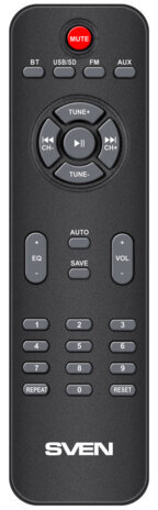 Колонки компьютерные SVEN MS-1821, 2.1, 44 Вт, Bluetooth, FM, USB, SD, черные, SV-020, SV-020774