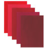 Цветной фетр для творчества, А4, ОСТРОВ СОКРОВИЩ, 5 листов, 5 цветов, толщина 2 мм, оттенки красного, 660642