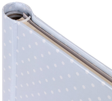 Фотоальбом BRAUBERG "Sweet Dreams" 20 магнитных листов, 23х28 см, спираль, голубой, 391149