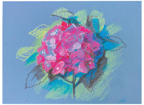 Пастель масляная художественная BRAUBERG ART CLASSIC, УТОЛЩЕННАЯ, 24 цвета, круглое сечение, 181452