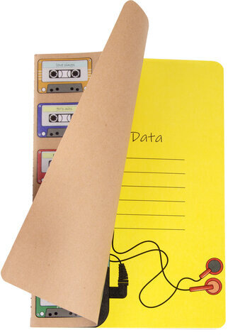 Тетрадь 40 л. в клетку обложка КРАФТ, бежевая бумага 70 г/м2, сшивка, А5 (147х210 мм), Vintage, BRAUBERG, 403761