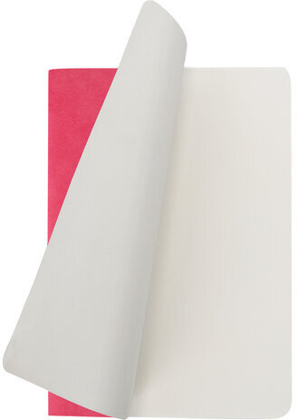 Тетрадь-скетчбук 48 л. обложка кожзам под замшу, сшивка, A5 (147х210мм), 70 г/м2, КОРАЛЛОВЫЙ, BRAUBERG CAPRISE, 403861