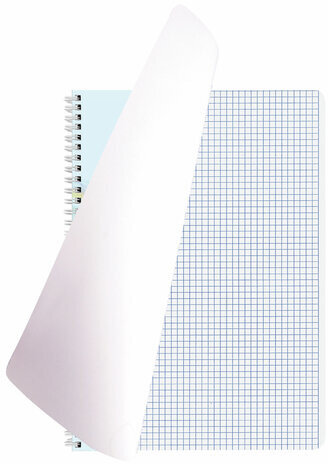 Тетрадь А4, 80 л., BRAUBERG, гребень, клетка, обложка картон, Discover, 404050