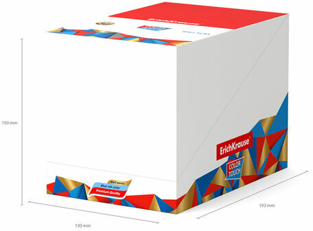 Ручка шариковая ERICH KRAUSE ColorTouch "Emerald wave", СИНЯЯ, узел 0,7 мм, линия письма 0,35 мм, 50819