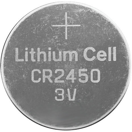 Батарейка GP Lithium, CR2450, литиевая, 1 шт., в блистере, CR2450-2C1