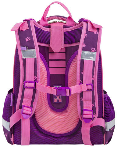 Ранец ЮНЛАНДИЯ EXTRA с дополнительным объемом, 2 отделения, "Stay positive", 38x29x18 см, 271379