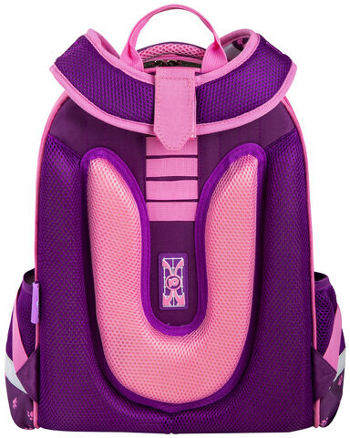 Ранец ЮНЛАНДИЯ EXTRA с дополнительным объемом, 2 отделения, "Stay positive", 38x29x18 см, 271379