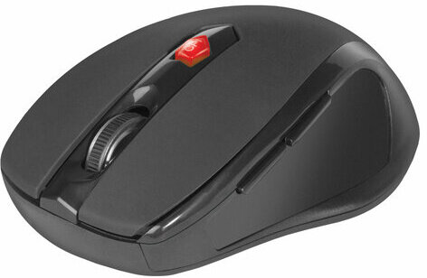 Мышь беспроводная DEFENDER Ultra MM-315, USB, 5 кнопок + 1 колесо-кнопка, оптическая, черная, 52315