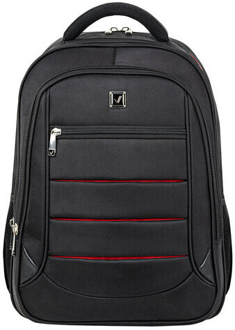 Рюкзак BRAUBERG "Flagman", размер 46х35х25 см, 35 л, ткань, черно-красный, 224454