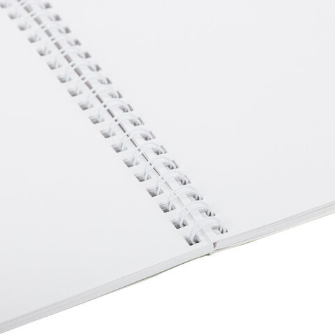 Альбом для рисования А4 32 л., гребень, обложка картон, BRAUBERG, 205х290 мм, "Палитра", 105611