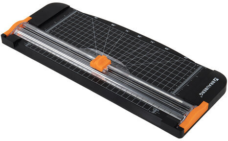 Резак роликовый BRAUBERG SUPER A4, до 12 л., длина реза 310 мм, линейка, А4, 532328