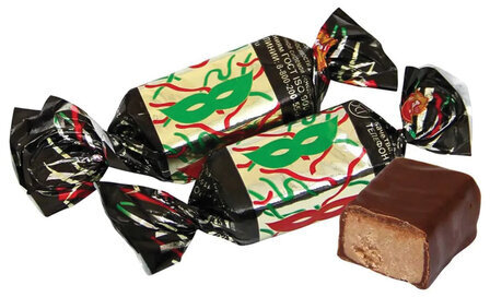 Конфеты шоколадные КРАСНЫЙ ОКТЯБРЬ "Маска", 1 кг, пакет, РФ14314