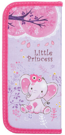 Пенал ПИФАГОР, 1 отделение, ламинированный картон, 19х9 см, "Little Princess", 229195
