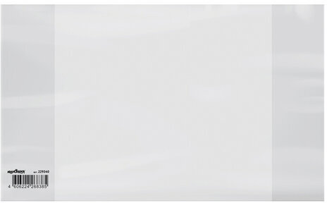 Обложка ПП 210х350 мм для тетрадей и дневников, ЮНЛАНДИЯ, 100 мкм, штрих-код, 229340