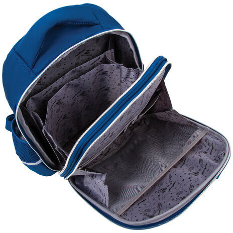 Ранец ЮНЛАНДИЯ LIGHT, 2 отделения, "Neon car", 3D панель, 38х29х16 см, 229917