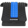 Массажер для спины/мостик для растяжки PREMIUM, 3 уровня нагрузки, синяя вставка, DASWERK, 680035