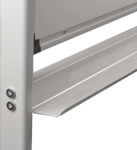 Доска магнитно-маркерная НА СТЕНДЕ 90х120 см, 2-сторонняя, ГАРАНТИЯ 10 ЛЕТ, BRAUBERG Premium, 236851