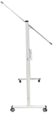 Доска магнитно-маркерная НА СТЕНДЕ 90х120 см, 2-сторонняя, ГАРАНТИЯ 10 ЛЕТ, BRAUBERG Premium, 236851