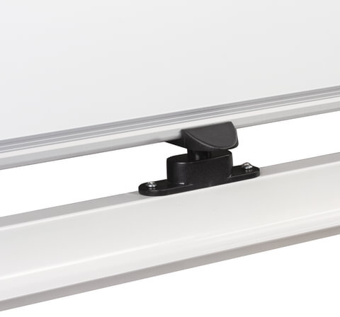 Доска магнитно-маркерная НА СТЕНДЕ 90х120 см, 2-сторонняя, ГАРАНТИЯ 10 ЛЕТ, BRAUBERG Premium, 236851