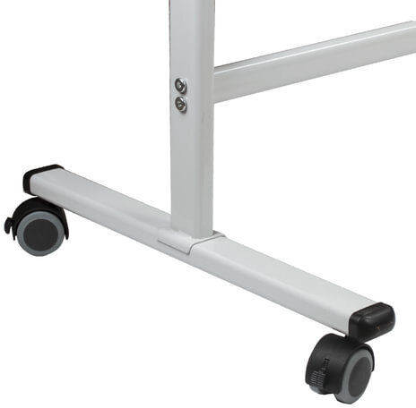 Доска магнитно-маркерная НА СТЕНДЕ 90х120 см, 2-сторонняя, ГАРАНТИЯ 10 ЛЕТ, BRAUBERG Premium, 236851