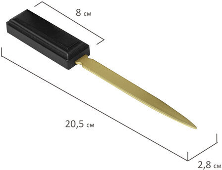 Набор настольный BESTAR "Titan" из дерева, 8 предметов, цвет "черное дерево", 237217