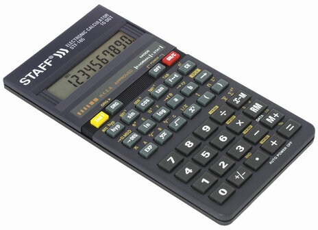 Калькулятор инженерный STAFF STF-165 (143х78 мм), 128 функций, 10 разрядов, 250122