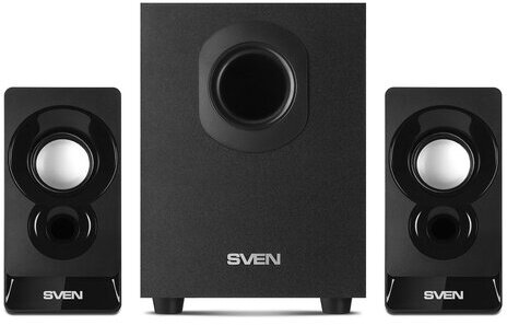 Колонки компьютерные SVEN MS - 85, 2.1, 10 Вт, питание USB, черный, SV-016807
