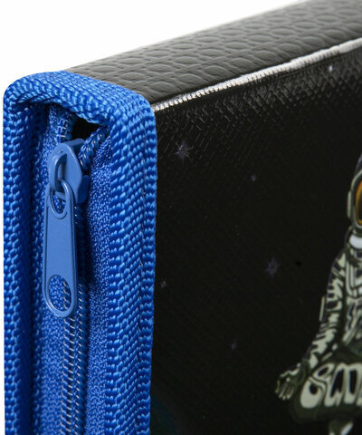 Пенал ЮНЛАНДИЯ, 1 отделение, металлизированный картон, конгрев, 19х11 см, "Balance", 271106