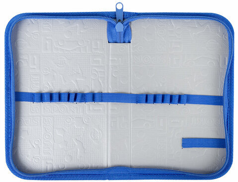 Пенал ЮНЛАНДИЯ, 1 отделение, металлизированный картон, конгрев, 19х11 см, "Balance", 271106