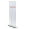 Стенд мобильный для баннера "Роллскрин 2(80)", размер рекламного поля 800х2000 мм, алюминий, 290521
