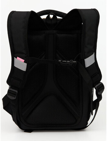 Ранец GRIZZLY анатомическая спинка, облегченный, для девочек, PRINCESS, 37х26х16 см, RAw-396-7/3