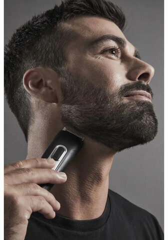 Триммер для бороды ROWENTA TN2801F4, 11 установок длины, 0.5-10 мм, 1 насадка, беспроводной, черный, 1830008212