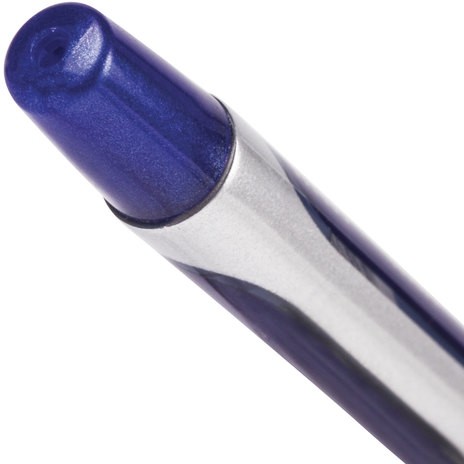 Ручка шариковая масляная с грипом BRAUBERG "Sigma Plus", СИНЯЯ, печать, узел 0,7 мм, линия письма 0,35 мм, 142689