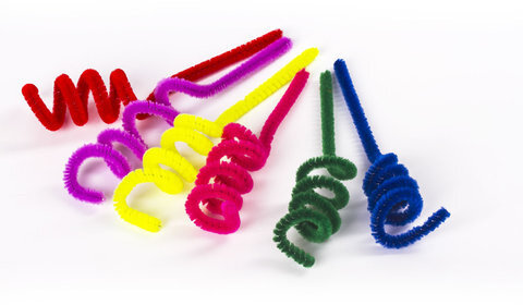 Проволока синельная для творчества "Пушистая", 6 цв., 30 шт., 0,6х30 см, ОСТРОВ СОКРОВИЩ, 661521