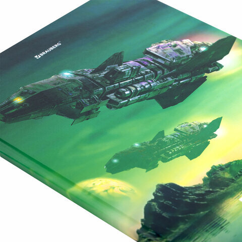 Дневник 5-11 класс 48 л., твердый, BRAUBERG, глянцевая ламинация, с подсказом, "Мир Будущего", 106627