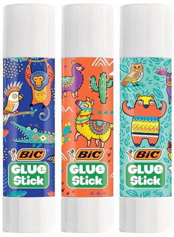 Клей-карандаш BIC "ECOlutions", 8 г, обесцвечивающийся после высыхания, 514784